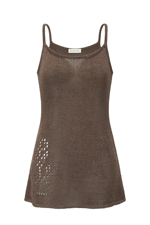 SWAYING 25 Early Fall Long Camisole SW-SW25PF1T09C3-ZONG Brown (SW25PF1T09)